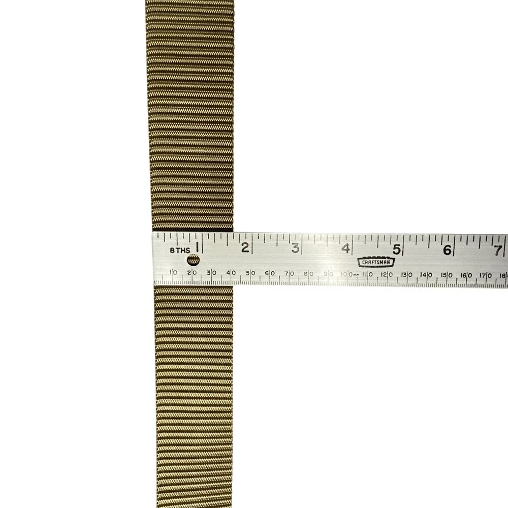 PROPER Tactical Belt Coyote Tan Nylon‎ Cobra Buckle Adjustable